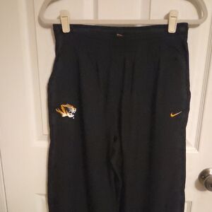 Missouri Tigers Mens Basketball Over Pant Joggers with Gold Details